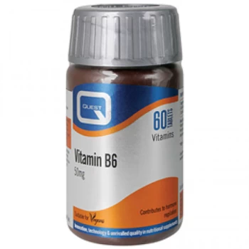 Image of Quest Vitamin B6 & Parsley Leaf 50mg Tablets - 60s