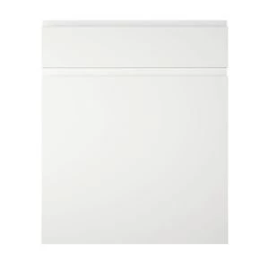 Image of Cooke Lewis Appleby High Gloss White Drawerline door drawer front W600mm Pack of 1