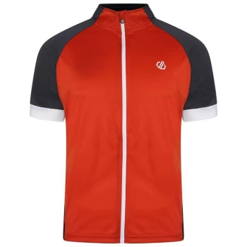 image of Dare 2b Protraction Jersey Cycling Top - Red