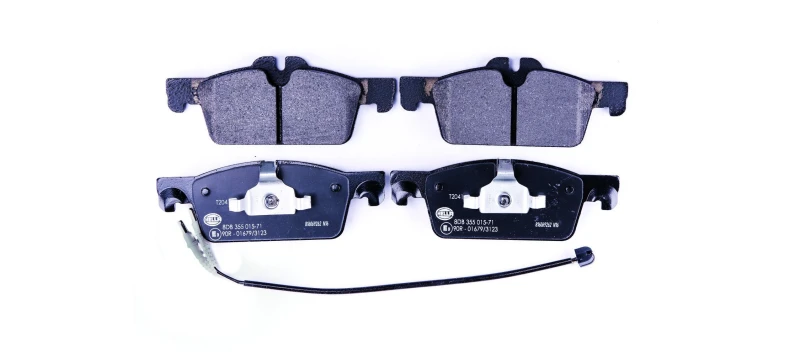 Image of HELLA Brake pad set HELLA 8DB 355 015-711