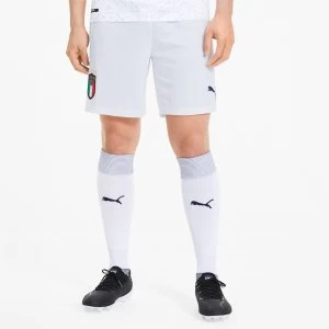 Image of PUMA Italia Mens Home & Away Replica Shorts, White/Peacoat, size 2X Large, Clothing