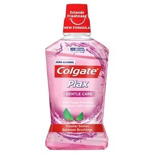 image of Colgate Plax Gentle Care Extra Mild Mouthwash 500ml