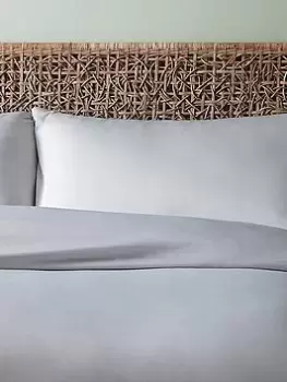 Image of Catherine Lansfield So Soft Jersey Standard Pillowcase - Silver