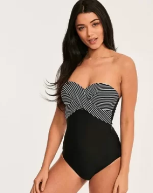 Bandeau Tummy Control Swimsuit