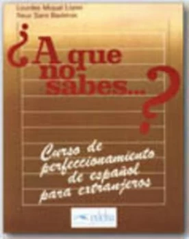 Image of A Que No Sabes Student Book. Paperback