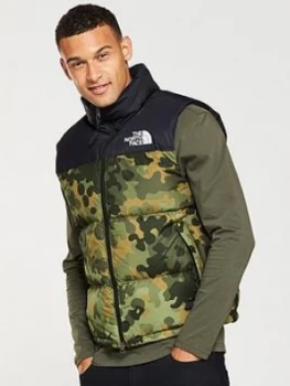 Image of The North Face The North Face 1996 Retro Seasonal Nuptse Vest Camo Size L Men