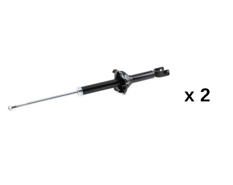 Image of RIDEX 854S21199 Shock absorber Rear Axle, Gas Pressure, Twin-Tube, Suspension Strut, Top pin Shock Absorber (854)