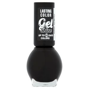 image of Miss Sporty Lasting Colour Nail Polish Fatal Black 80 Black