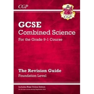 Image of New Grade 9-1 GCSE Combined Science: Revision Guide with Online Edition - Foundation by CGP Books (Paperback, 2016)