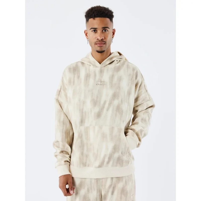 Image of Project X Paris Hooded sweatshirt Project X Paris RawWeave Beige Male S