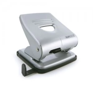 Image of Rapesco 827 2-Hole Metal Punch 30 Sheet Silver
