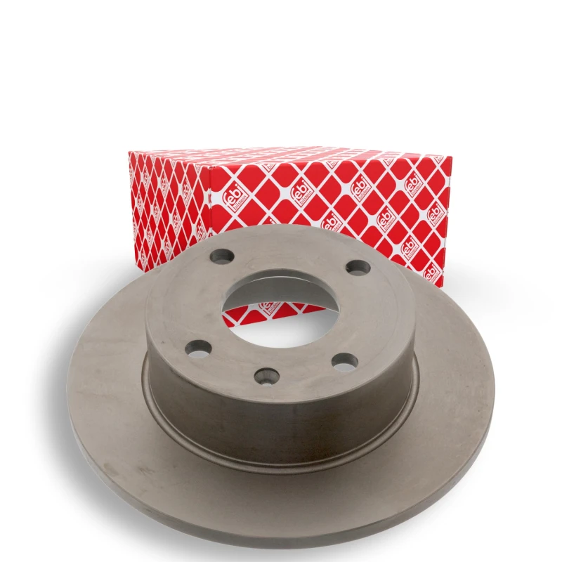 Image of FEBI BILSTEIN 03169 Brake disc Front Axle, solid, Coated Brake Disc (82)