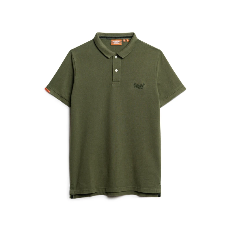 Image of Superdry Polo Shirt - Green Green S