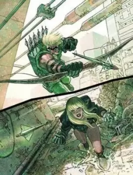 Image of Green Arrow and Black Canary Big game by Andrew Kreisberg
