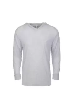 image of Tri-Blend Long Sleeve T-Shirt Hoodie