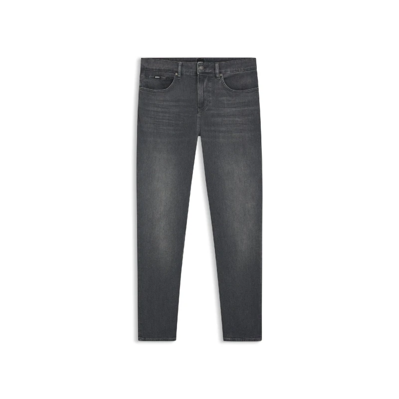 Image of Boss Mens H Re.Maine Slim Fit Jeans Medium Grey male 32W S