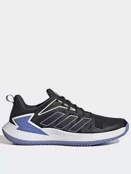 Image of adidas Defiant Speed Clay Tennis Shoes, Black, Size 4.5, Women