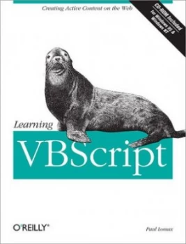 Image of Learning Vbscript by Paul Lomax Book