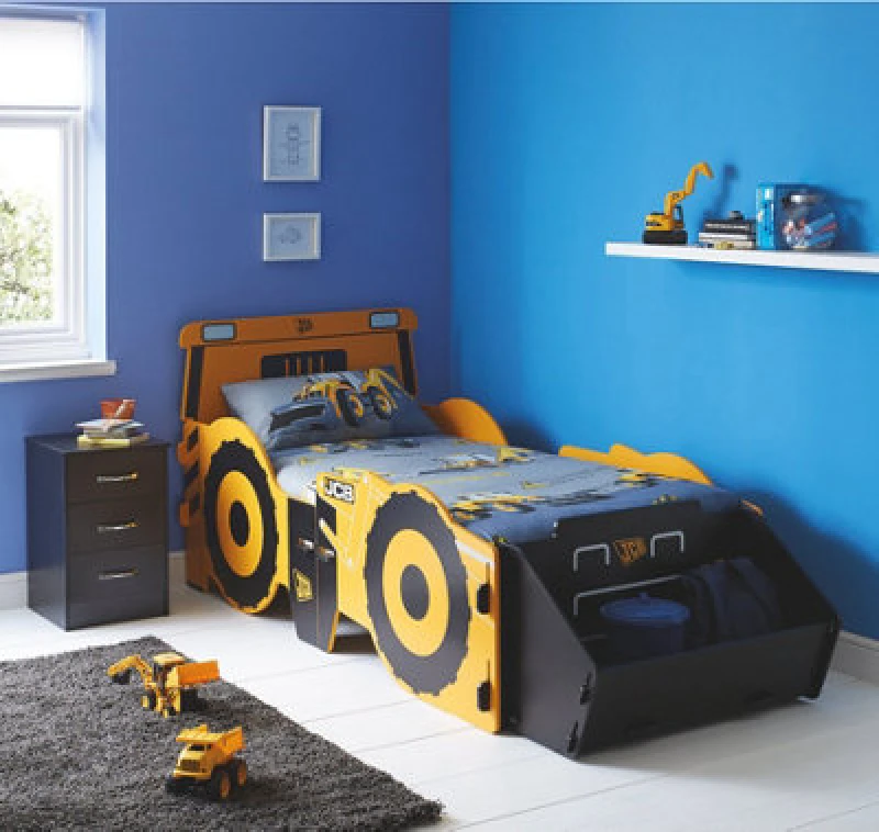 Image of Kidsaw JCB Digger Bed Frame - 3ft Single