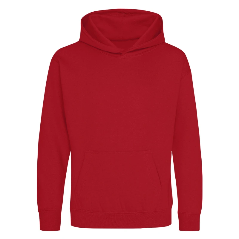 Image of AWDis Hoodie 1-2 Years in Red Size: 12-13 Years Red Unisex 12-13 Years