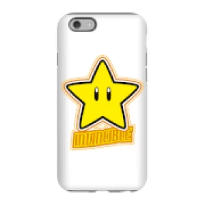 image of Nintendo Super Mario Invincible Phone Case - iPhone 6 - Tough Case - Gloss