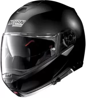 image of Nolan N100-5 Classic N-Com Helmet, black, Size XL, black, Size XL