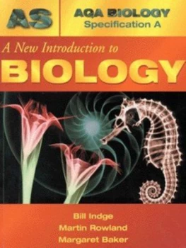 Image of A New Introduction to Biology by Bill Indge Paperback