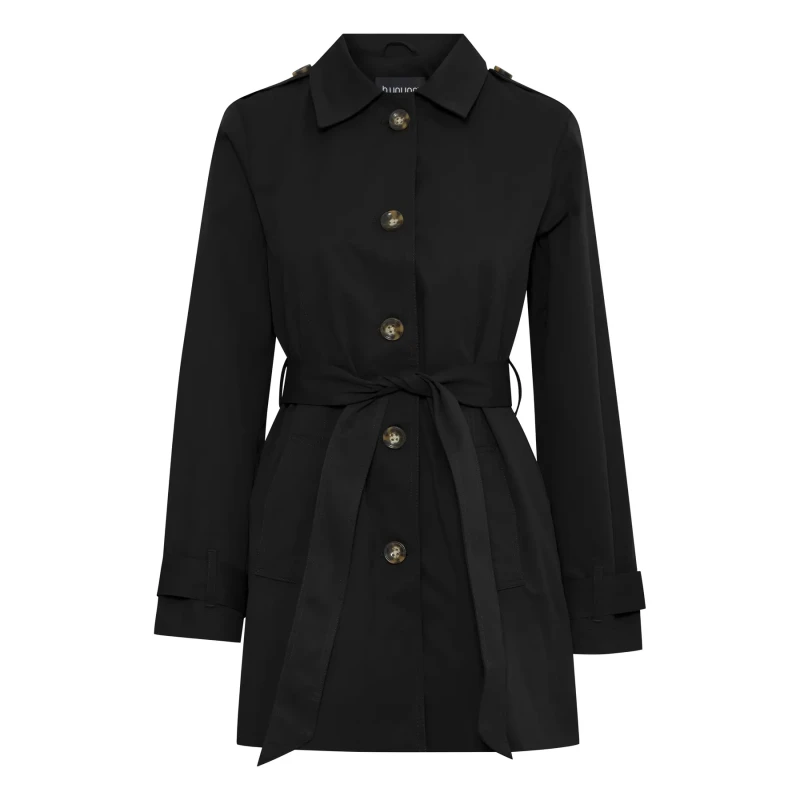Image of b.Young Womens coat b.young Amona Noir Female 34