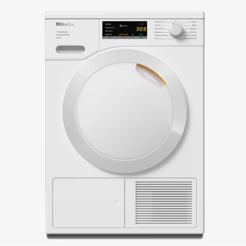 Image of Miele 8kg Heat Pump Condenser Tumble Dryer TEA525WP White TEA525WP