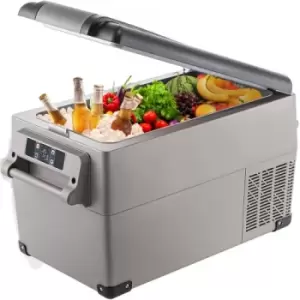Image of VEVOR Car Refrigerator 35L Car fridge 12/24 v Compressor Car Mini Fridge Portable Car Refrigerator Freezer Vehicle Truck RV Boat Electric Cooler for D