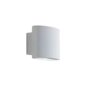 Image of Fan Europe BOXTER Outdoor LED 2 Light Up Down Light White, IP44 700lm 4000K 12.9x10x8.5cm