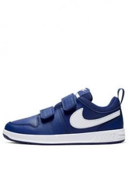 Image of Nike Junior Pico 5 Trainers - Blue/White
