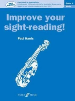 Image of Improve Your Sight-Reading Violin Grade 1 by Paul Harris Book