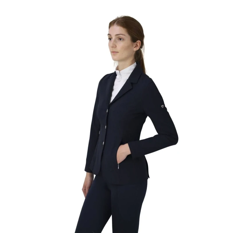 Image of Hy Womens Silvia Show Jumping Jacket in Navy Size: XS Navy Female XS
