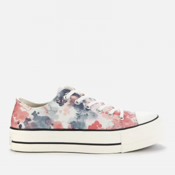 image of Converse Womens Chuck Taylor All Star Summer Fest Platform - Ox - Multi - UK 8