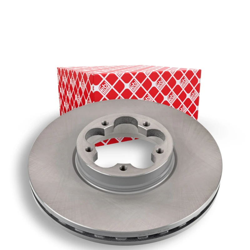 Image of FEBI BILSTEIN 108689 Brake disc Front Axle, internally vented, Coated Brake Disc (82)