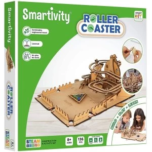 Image of Smartivity Roller Coaster Marble Slide Construction Set