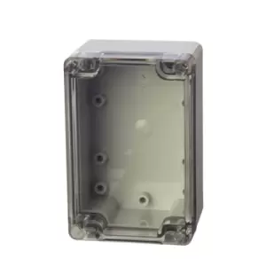 Image of Fibox 7022631 PCT 08x16x06cm Enclosure, PC Clear transparent cover