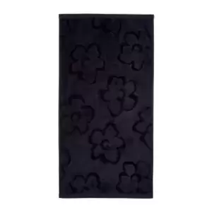 image of Ted Baker Magnolia Bath Sheet Navy