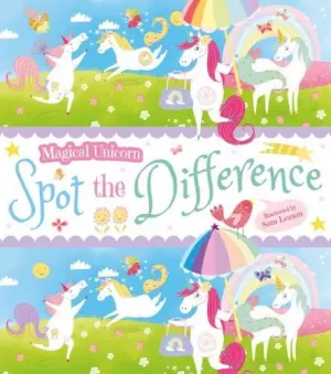 image of Unicorn Spot The Difference Unicorn & Magical Unicorn Activity Book