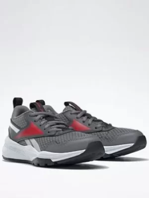 Image of Reebok Xt Sprinter 2 Shoes, Black/Green, Size 1.5 Older