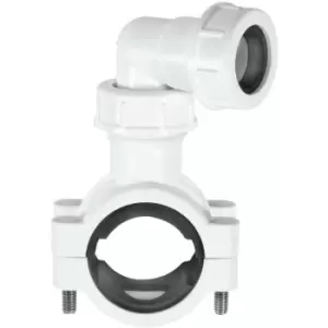 image of 1 1/4''/1 1/2'' Pipe Clamp (White) - n/a - Mcalpine