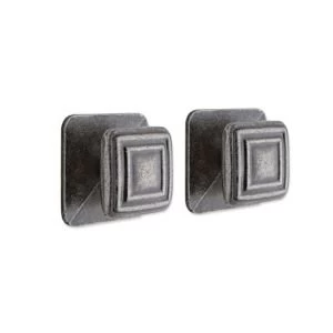 Image of IT Kitchens Pewter effect Square Cabinet knob L28mm Pack of 1