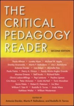 Image of The Critical Pedagogy Reader by Antonia Darder Book