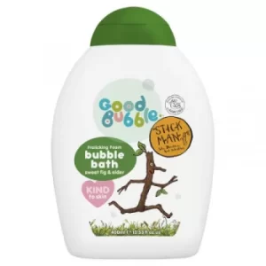 image of Good Bubble Super Bubbly Bubble Bath with Sweet Fig and Elder 400ml