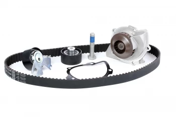 Image of GATES Water Pump + Timing Belt Kit FORD,PEUGEOT,FIAT KP15672XS 1613561780,1761515,1855735 9M5Q8B596AA,9M5Q8B596AAK,1613561780,SU001A2956