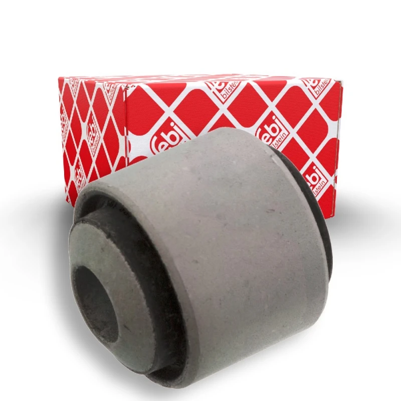 Image of FEBI BILSTEIN 45866 Arm Bushes Rubber-Metal Mount Aluminium Control Arm-/Trailing Arm Bush (251)