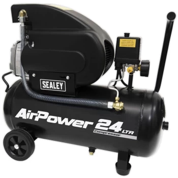 Image of Sealey - SAC2420A Compressor 24L Direct Drive 2hp