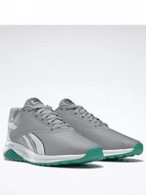 Image of Reebok Liquifect 90 Shoes, Grey/Grey/Green, Size 10, Men