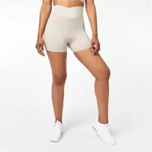 USA Pro x Courtney Black 3" Strength Shorts - Cream